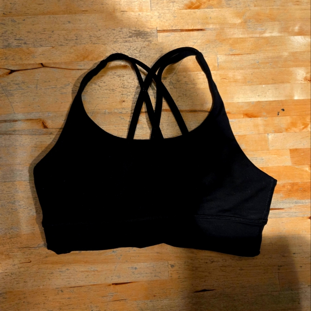 Black Sports Bra